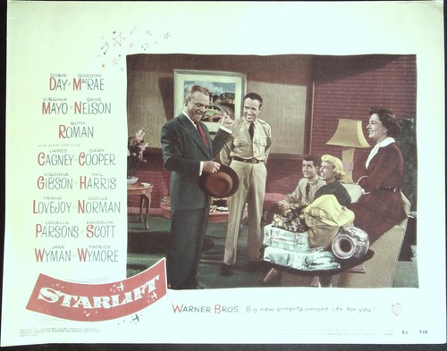 Starlift lobby card 1951 - starlift,