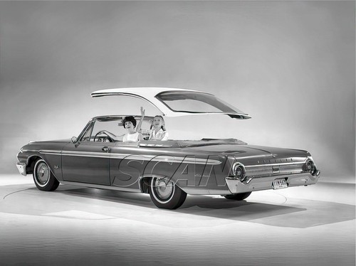 Ford sunliner cabrio 1962 - ford, con