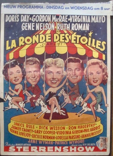Starlift poster film belga - starlift,